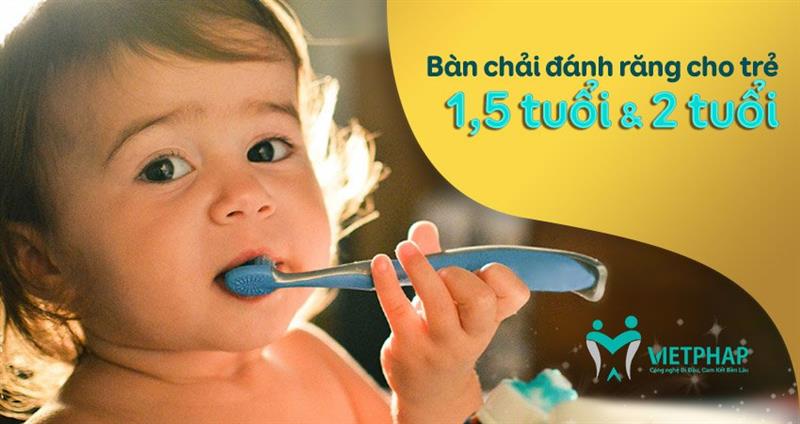 TOP 10+ bàn chải đánh răng cho bé 1 tuổi, 2 tuổi 2021